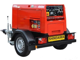 Сварочный агрегат дизельный - SHINDAIWA DGW400DMK/RU 